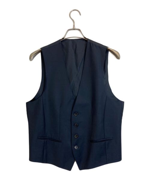 HUGO BOSS（ヒューゴ ボス）HUGO BOSS (ヒューゴ ボス) 3Pセットアップスーツ ネイビー サイズ:UK46の古着・服飾アイテム