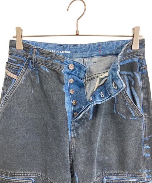 DIESEL（ディーゼル）DIESEL (ディーゼル) JP-D-SIRE-CARGO-D インディゴ サイズ:W23の古着・服飾アイテム