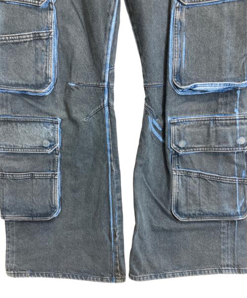 DIESEL（ディーゼル）DIESEL (ディーゼル) JP-D-SIRE-CARGO-D インディゴ サイズ:W23の古着・服飾アイテム