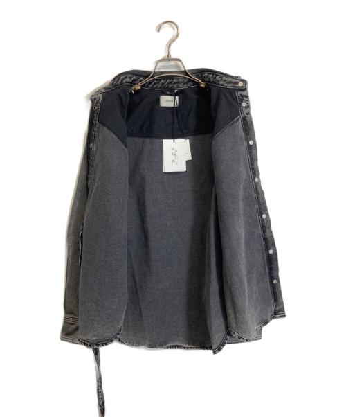 haikure（ハイクル）HAIKURE (ハイクル) デニムシャツ グレー サイズ:36の古着・服飾アイテム