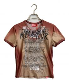 DIESEL（ディーゼル）の古着「Tシャツ」｜ブラウン