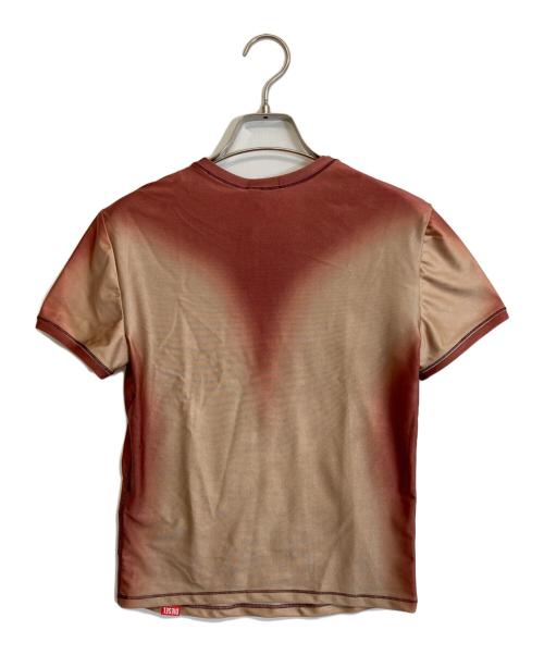 DIESEL（ディーゼル）DIESEL (ディーゼル) Tシャツ ブラウン サイズ:Lの古着・服飾アイテム