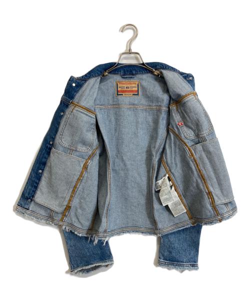 DIESEL（ディーゼル）DIESEL (ディーゼル) DE-BONNY-S1 JACKET インディゴ サイズ:Sの古着・服飾アイテム