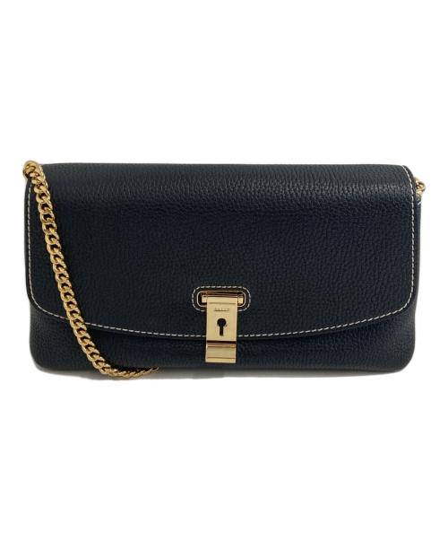 BALLY（バリー）BALLY (バリー) Leena Crossbody Bag ブラックの古着・服飾アイテム