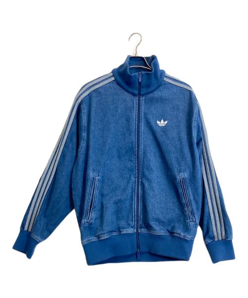 adidas（アディダス）adidas (アディダス) デニム ファイヤーバード トラックトップ インディゴ サイズ:Lの古着・服飾アイテム