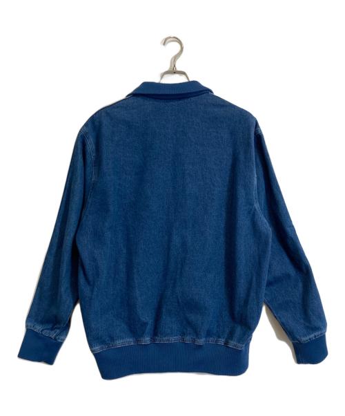 adidas（アディダス）adidas (アディダス) デニム ファイヤーバード トラックトップ インディゴ サイズ:Lの古着・服飾アイテム