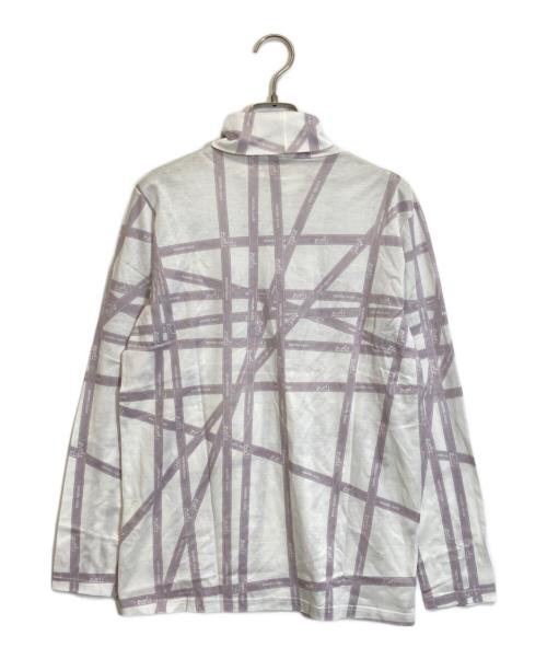 HERMES（エルメス）HERMES (エルメス) タートルネックカットソー ホワイト サイズ:Mの古着・服飾アイテム