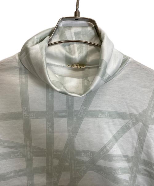 HERMES（エルメス）HERMES (エルメス) タートルネックカットソー ホワイト サイズ:Mの古着・服飾アイテム