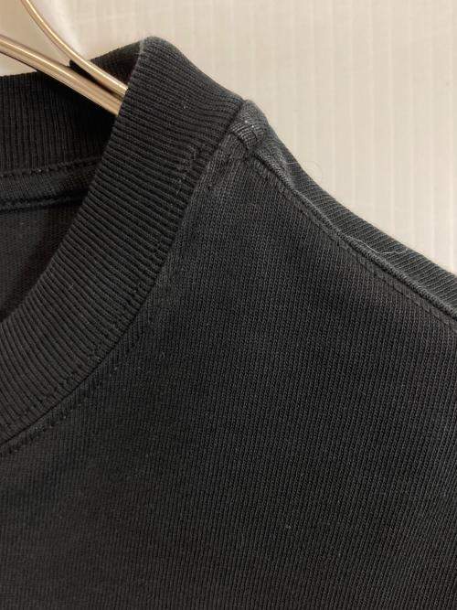 AMI Alexandre Mattiussi（アミアレクサンドルマテュッシ）AMI Alexandre Mattiussi (アミアレクサンドルマテュッシ) ハートロゴ刺繍カットソー ブラック サイズ:XXSの古着・服飾アイテム