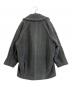 STUMBLY (スタンブリ―) Silhouette Boa Pea Jacket グレー サイズ:M：18000円