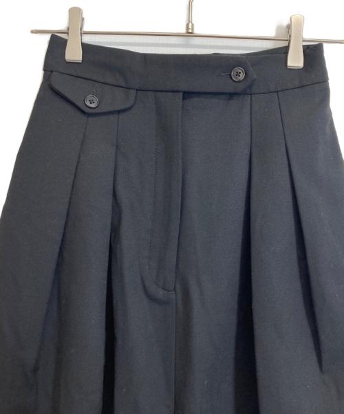 THE ROW（ザ ロウ）THE ROW (ザ ロウ) Michelet Pleat Detailed Midi Skirt ブラックの古着・服飾アイテム