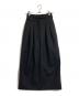 THE ROW（ザ ロウ）の古着「Michelet Pleat Detailed Midi Skirt」｜ブラック