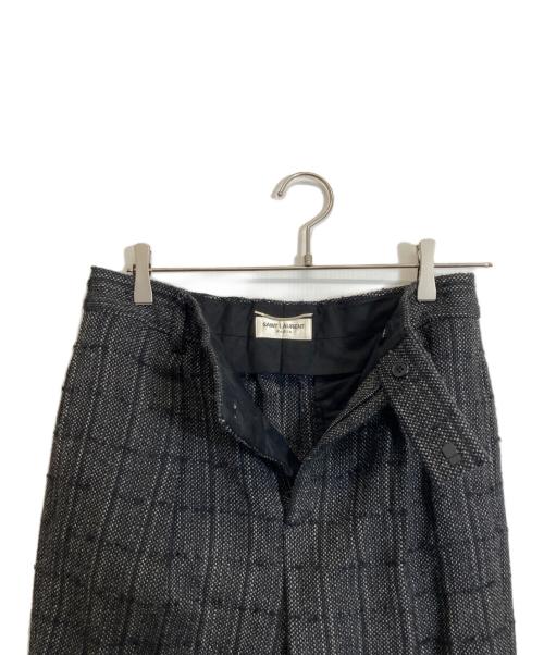 Saint Laurent Paris（サンローランパリ）Saint Laurent Paris (サンローランパリ) ツイードパンツ グレー サイズ:44の古着・服飾アイテム