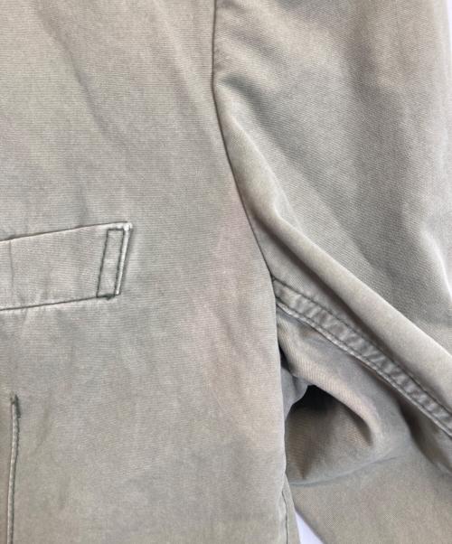 COMME des GARCONS HOMME（コムデギャルソン オム）COMME des GARCONS HOMME (コムデギャルソン オム) チェック切替テーラードジャケット オリーブ サイズ:Sの古着・服飾アイテム