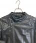 中古・古着 BELSTAFF (ベルスタッフ) SOPHNET. (ソフネット) シングルライダースジャケット ブラック サイズ:46：45000円
