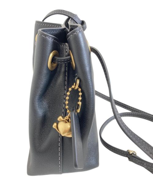 COACH（コーチ）COACH (コーチ) ジェイドドローストリングバッグ ブラックの古着・服飾アイテム