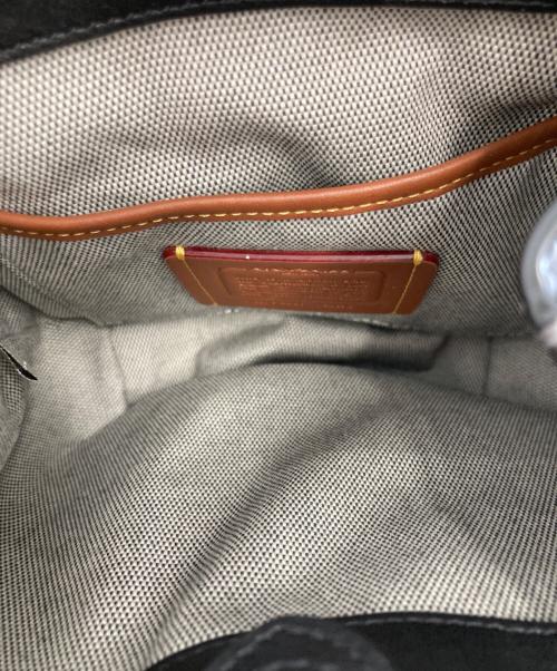 COACH（コーチ）COACH (コーチ) ジェイドドローストリングバッグ ブラックの古着・服飾アイテム
