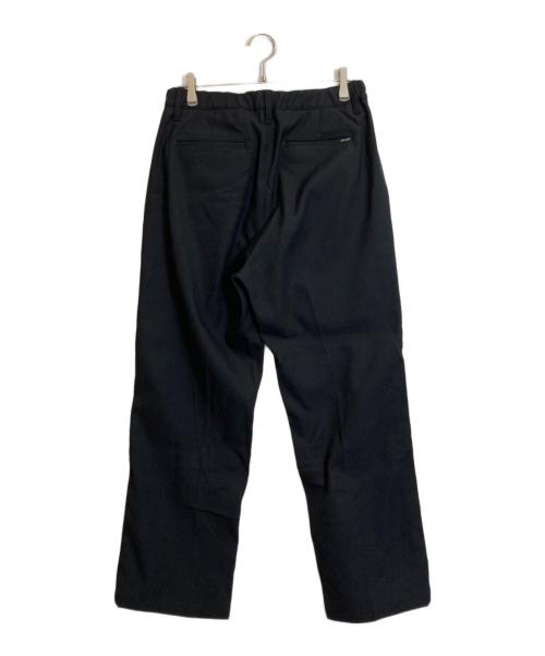DELUXE（デラックス）Deluxe (デラックス) ZOOTストレートピンタックパンツ ブラック サイズ:Lの古着・服飾アイテム