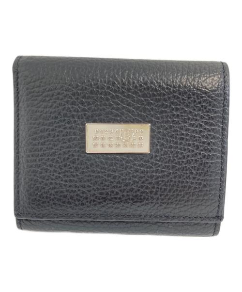 MM6 Maison Margiela（エムエムシックスメゾンマルジェラ）MM6 Maison Margiela (エムエムシックスメゾンマルジェラ) 3つ折り財布 ブラックの古着・服飾アイテム