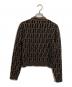 FENDI (フェンディ) ズッカ柄ニット ブラウン サイズ:L：22000円