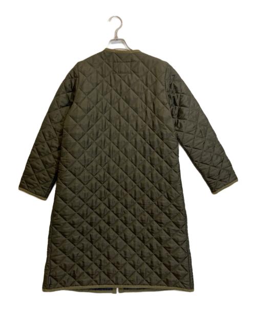Traditional Weatherwear（トラディショナルウェザーウェア）Traditional Weatherwear (トラディショナルウェザーウェア) ARKLEY LONG キルティングコート カーキ サイズ:34の古着・服飾アイテム