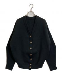 Gypsohila（ジプソフィア）の古着「Slash Cardigan」｜ブラック