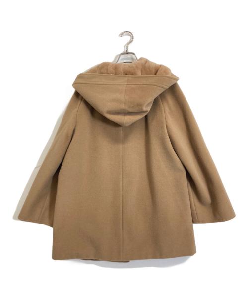 MaxMara（マックスマーラ）MaxMara (マックスマーラ) ウールコート ベージュ サイズ:Lの古着・服飾アイテム
