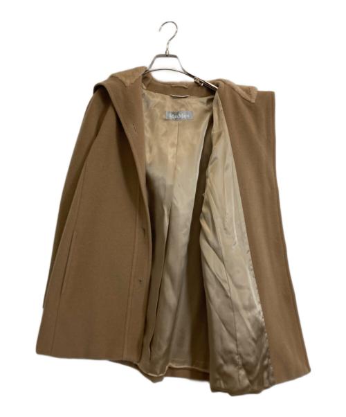 MaxMara（マックスマーラ）MaxMara (マックスマーラ) ウールコート ベージュ サイズ:Lの古着・服飾アイテム