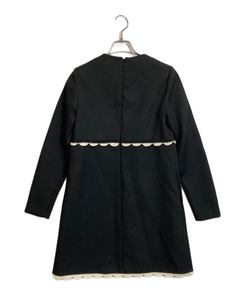 RED VALENTINO（レッドヴァレンティノ）RED VALENTINO (レッドヴァレンティノ) ワンピース ブラック サイズ:Mの古着・服飾アイテム