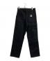 CarHartt (カーハート) DOUBLE KNEE PANT ブラック サイズ:W30：15000円