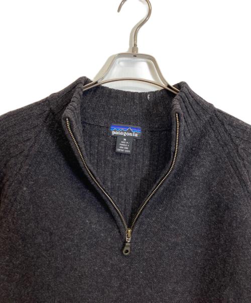 Patagonia（パタゴニア）Patagonia (パタゴニア) ハーフジップニット ブラウン サイズ:Mの古着・服飾アイテム