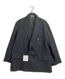 JOHN SMEDLEY（ジョンスメドレー）の古着「テーラードジャケット」｜ブラック