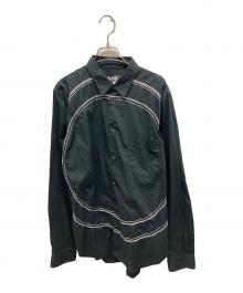 BLACK COMME des GARCONS（ブラックコムデギャルソン）の古着「パイピングシャツ　1N-B009」｜ブラック