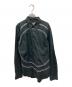 BLACK COMME des GARCONS（ブラックコムデギャルソン）の古着「パイピングシャツ　1N-B009」｜ブラック