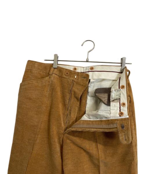 HERMES（エルメス）HERMES (エルメス) コーデュロイパンツ ブラウン サイズ:52の古着・服飾アイテム