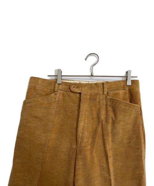 HERMES（エルメス）HERMES (エルメス) コーデュロイパンツ ブラウン サイズ:52の古着・服飾アイテム