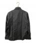 PRADA (プラダ) ポリ切り替えシルクシャツ ブラック サイズ:41/16：25000円