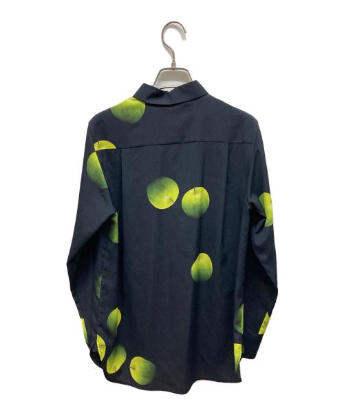 PAUL SMITH（ポールスミス）Paul Smith (ポールスミス) 青りんご長袖シャツ ブラック サイズ:38の古着・服飾アイテム