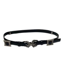 TOGA（トーガ）の古着「ダブルバックルベルト」｜ブラック