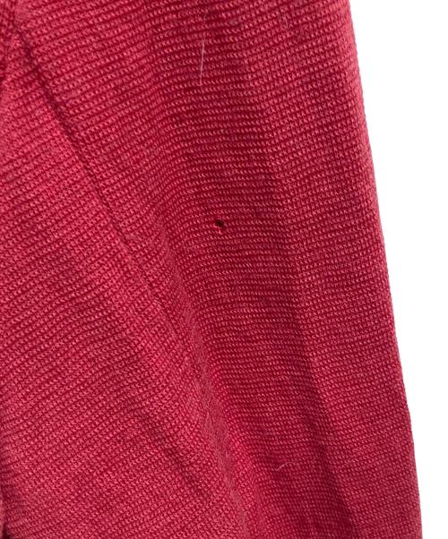 tricot COMME des GARCONS（トリココムデギャルソン）tricot COMME des GARCONS (トリココムデギャルソン) 切替ニットテーラードジャケット レッド サイズ:-の古着・服飾アイテム