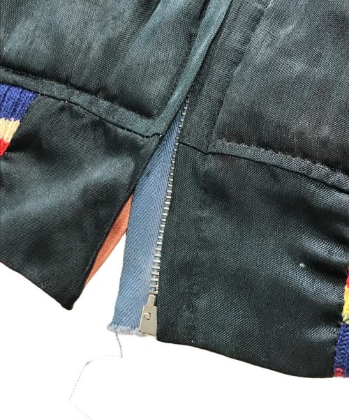 VINTAGE（ヴィンテージ）VINTAGE (ヴィンテージ) リバーシブルヴィンテージスカジャン ブラック×ピンク サイズ:表記なしの古着・服飾アイテム