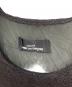 中古・古着 tricot COMME des GARCONS (トリココムデギャルソン) ニットレイヤードドッキングワンピース ブラック サイズ:-：15000円