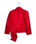 tricot COMME des GARCONS (トリココムデギャルソン) 変形テーラードジャケット レッド サイズ:M：18000円
