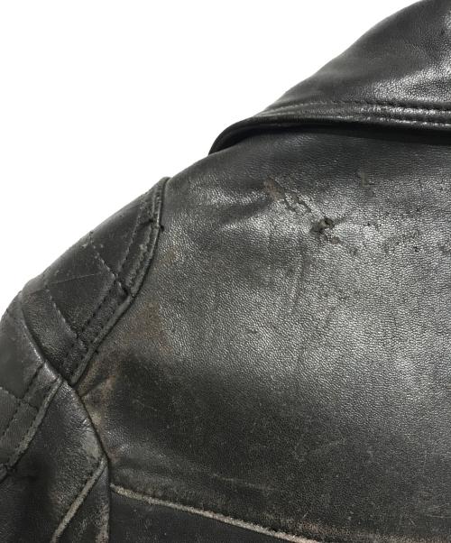 Lewis Leathers（ルイスレザース）Lewis Leathers (ルイスレザース) ダブルライダースジャケット ブラック サイズ:表記なしの古着・服飾アイテム