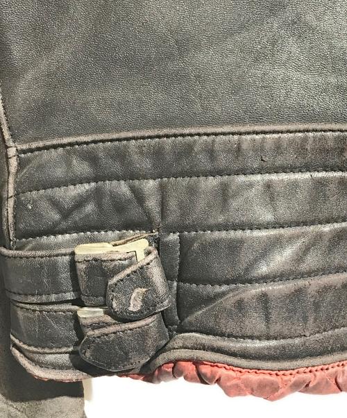 Lewis Leathers（ルイスレザース）Lewis Leathers (ルイスレザース) ダブルライダースジャケット ブラック サイズ:表記なしの古着・服飾アイテム