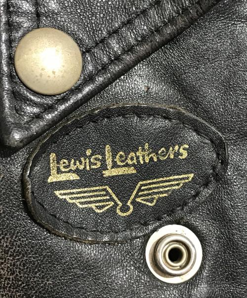 Lewis Leathers（ルイスレザース）Lewis Leathers (ルイスレザース) ダブルライダースジャケット ブラック サイズ:表記なしの古着・服飾アイテム