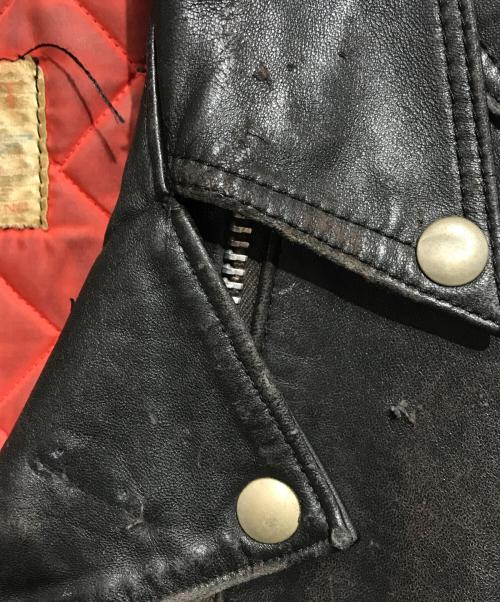 Lewis Leathers（ルイスレザース）Lewis Leathers (ルイスレザース) ダブルライダースジャケット ブラック サイズ:表記なしの古着・服飾アイテム