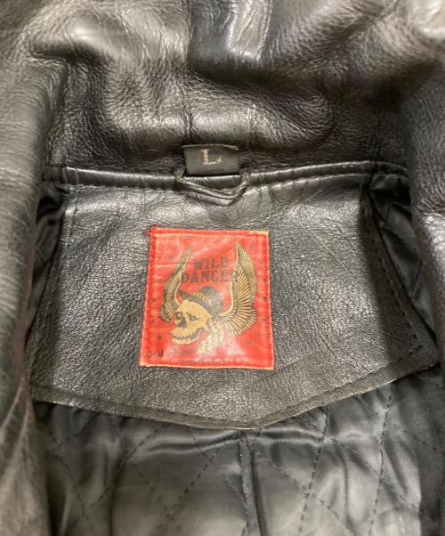 WILD DANCER（ワイルドダンサー）WILD DANCER (ワイルドダンサー) レザージャケット ブラック サイズ:Lの古着・服飾アイテム