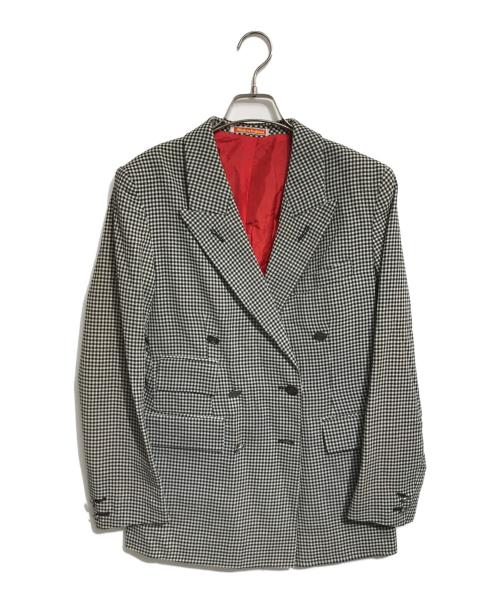 Vivienne Westwood（ヴィヴィアンウエストウッド）Vivienne Westwood (ヴィヴィアンウエストウッド) ダブルブレストオーブボタンジャケット グレー サイズ:10の古着・服飾アイテム