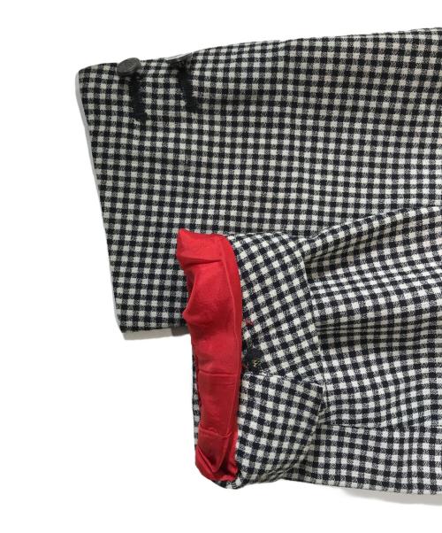 Vivienne Westwood（ヴィヴィアンウエストウッド）Vivienne Westwood (ヴィヴィアンウエストウッド) ダブルブレストオーブボタンジャケット グレー サイズ:10の古着・服飾アイテム